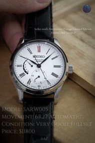 ⚪️SEIKO 精工製錶100週年限量/ 人手燒製白色琺瑯面✅- SARW005🔥
二手中古 SEIKO 精工100th Anniversary Presage Limited Edition Ena