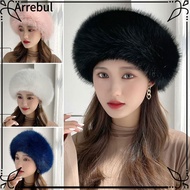 ARREBUL Russian Hat Fluffy Winter Accessories Women's Furry Hat