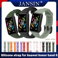 เปลี่ยนสำหรับ Huawei Honor Band 6สำหรับ Huawei Honor Band 6สร้อยข้อมือริสแบนด์ซิลิโคนสำหรับ Huawei Band 6/6Pro