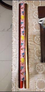 金紅迪士尼公主禮物包裝紙 花紙