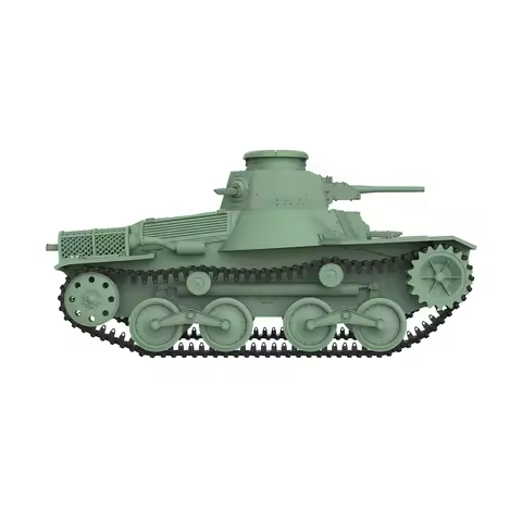 SS829 1/32 1/35 1/48 1/72 1/87 Military Model Kit Japan Type 95 Light Tank Ha-Go