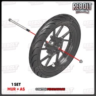 Titanium Front Axle R15 V3/V4 WR155 GR5 REBOLT Motorcycle Accessories