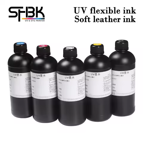 250ml 500ml soft uv ink For EPSOM UV flatbed Printer A2 A3 A4 L800 L805 R1390 L1800 R2000 XP600 T800