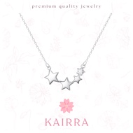 Kairra Sterling Silver Necklace S999 - Estella Necklace