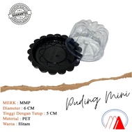 [50 SET] MINI PUDDING MICA MINI PUDDING TRAY/ ROUND PUDDING PLATE/ PUDDING PLATE/ MINI PUDDING CONTA