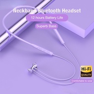 Neckband Bluetooth Earphone GB12 with Mic Sports In-Ear Bluetooth Headset Superb Bass Sound Quality