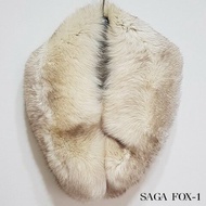 【SAGA FOX】真品狐狸毛*日式和服披肩*狐狸毛圍巾*毛皮披肩*皮草(fox1)