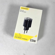 MRNSTRE ESSAGER Dual Port Charger Head GaN Fast Charging PD 33W - ECT33W-GMB01-Z