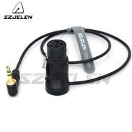 Audio Cable 3.5mm TRS to Short XLR 3Pin Female for Sennheiser SK 500 G4