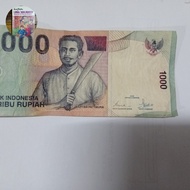 Uang Kertas 1000 Rupiah Kapitan Pattimura TE 2000