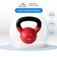 Reefit Sport 8kg premium rubber-coated kettlebell handle
