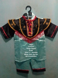 baju costum singa depok