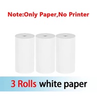 Mini Printer Portable Thermal Receipt Thermal Printer Pocket Bluetooth