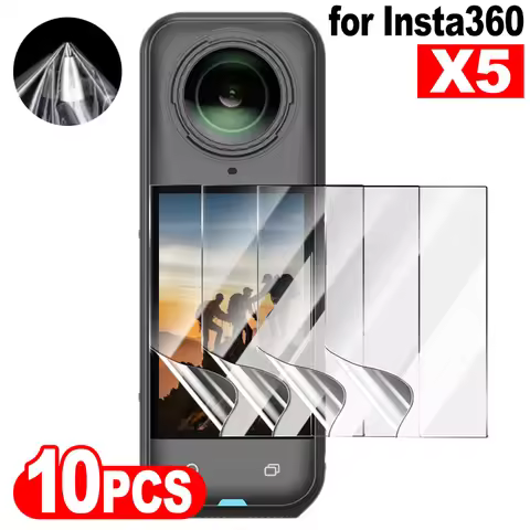 TPU Hydrpgel Films For Insta 360 Insta360 X5 Soft Screen Protectors For Insta360X5 HD Anti-Scratch P