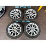 Zephyr Sport Rim Japan Used 16inch 6.5jj Et45 5H Pcd114.3 With Tyre