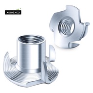 Nuts-Nuts,4-Claw Nuts for Bolts and Rod Casters,Hardware Nuts