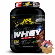 Halal Fitness Supplement: NPL Anabolic Whey gH 4lbs/2lbs (1.8kg/908g) Muscle Growth, Muscle Performa