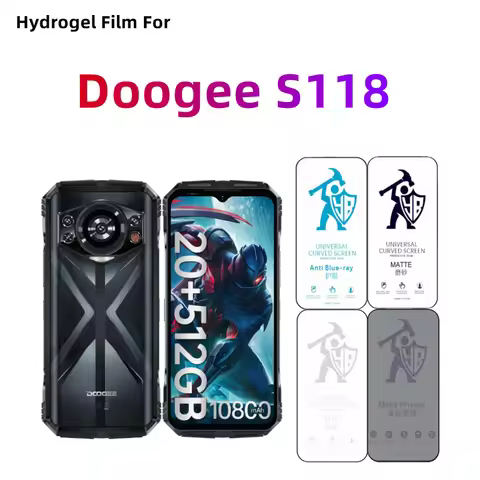 2pcs Matte Hydrogel Film For Doogee S118 HD Screen Protector For Doogee S118 Eye Care Anti Spy Matte
