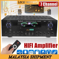 3000W 7 Channel Audio Power Amplifier Subwoofers HiFi Stereo Surround Sound Digital Powerful Home Karaoke/AV Amplifier