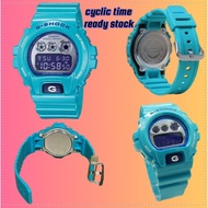 G Shock Dw6900 CB8 Silver Pink jam tangan gshock silver