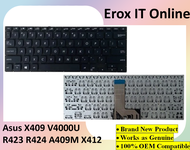 Asus Vivobook X409 Y4200F Y4200FB V4000U A409M A412FL X409 A412 A412F R424 R423 X412 FL FR 0KNB0 262XFR00 Laptop Keyboard
