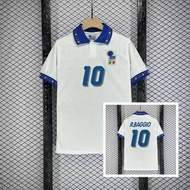 Jersey/T-shirt |   White Short-Sleeved Retro-1994 Italy Away