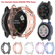 TPU Protective Case Cover for Garmin Fenix 6 6S 6X Pro Case Protector Shell Smart Watch Accessories