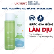 Nước Hoa Hồng Rau Má Pretty Skin The Pure Jeju Cica 100 Toner 250ml