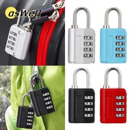 ASWELL Dormitory Cabinet Lock Portable Suitcase Travel Luggage Padlock