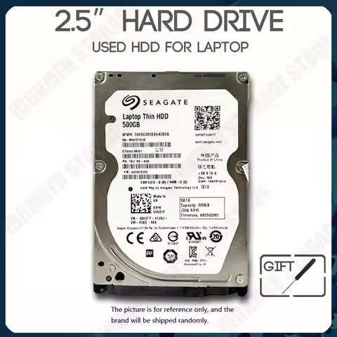 Used 2.5" 500GB Internal Hard Disk Drive Laptop HDD SATA for Notebook Computer PS4 - 100% Health Tes