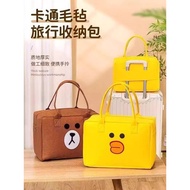 beg baju travel beg travel Beg kartun, beg perjalanan, beg simpanan, beg bagasi kanak-kanak berkapas