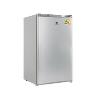 ตู้เย็น (ใหม่ตำหนิ) ขนาด 3.4คิว ยี่ห้อ Worldtech รุ่น WT-RF101 ( ขนาด 92 ลิตร ) เงิน One