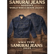 Samurai Jeans S0555VX World War II Denim Jacket WWII TYPE SAMURAI JEANS 2025