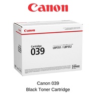 Canon 039 Black Toner Cartridge LBP351x LBP352x 351x 352x 351 352