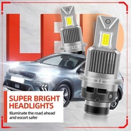 LY 2Pcs SKYJOYCE D2s LED Headlights 6000K White D4s LED Bulb 1:1 Pagpapalit 120W D2r D4r Car Lam