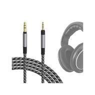 Geekria Suitable for Sennheiser HD620S Nylon Braided 2.5 Quadruple to 3.5 Three-Pole Headphone Cable