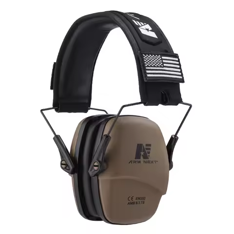 Anti-Noise Ear Plugs Tactical Hunting Folding Ear Defenders Ear Protector Ear Muff Hearing Protectio