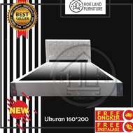 Divan sandaran tempat tidur minimalis / divan dipan kayu sandaran
