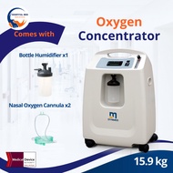 [𝐌𝐃𝐀 𝐀𝐩𝐩𝐫𝐨𝐯𝐞𝐝] Oxygen Concentrator 5L & Bottle Humidifier & Nasal Oxygen Cannula