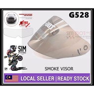 Xdot G528 B-SERIES Helmet Visor Tinted (Original Product) + FREE ANTI RAIN FILM 1PCS