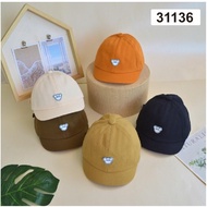 Small character pet hat/ canvas pet hat children's pet hat 2-year-old children's pet hat