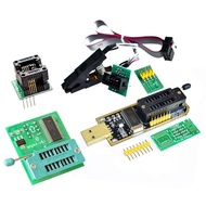 AiTrip EEPROM BIOS USB Programmer CH341A + SOIC8 Clip + 1.8V Adapter + SOIC8 Adapter for 24 25 Serie