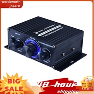 12V Mini 400W HIFI Digital Stereo Audio Amplifier FM Amplificador AK170 Audio Amplifier