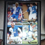 Merlin Gold Premier League Football Card BLACKBURN Rovers Set