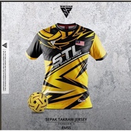 Football TAKRAW (STL) Tshirt / Baju Microfiber Jersi / Jersey Sublimation / Tshirt Jersey
