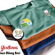 Code AIV972 Yen Afternoon - 4pc Baby T-Shirt Short Sleeve SNI Plain Color UK L-3L tuk 1-3 Yrs