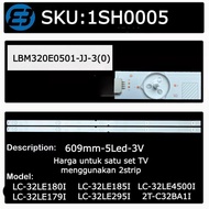 SHARP 32 Inch TV Backlight LC-32LE180I LC-32LE185I LC-32LE179I LC-32LE295I LC-32LE4500I 2T-C32BA1I 2