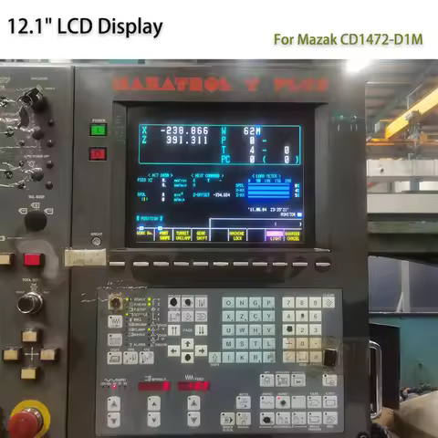 New 12.1" CD1472D1M Industrial LCD Monitor Replace For Hitachi LCD Display Mazak CD1472-D1M CNC Syst