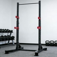 Adjustable Squat Rack Half Cage Smith Dumbbell Barbell Bench Press Weight Lifting Machine