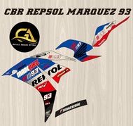 DECAL STIKER CBR K45 REPSOL